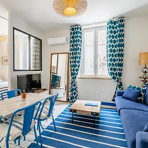 Apartamento Bleu 29m2, 120m Vieux-port , Clim ,wifi, Acces Autonome Avec Code, Marsella